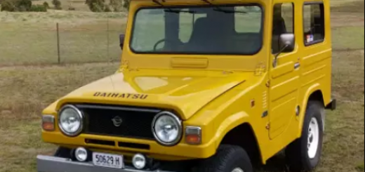 1981 Daihatsu Scat F20 Yellow Australia restored (5)