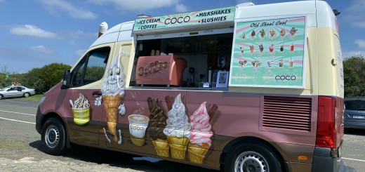 Modern Ice Cream Van