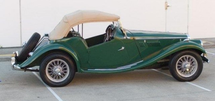 our 1954 MG TF